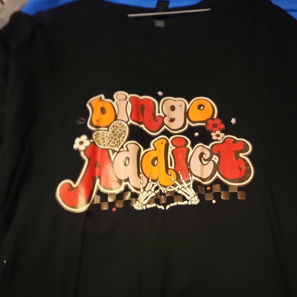 Bingo Addict Graphic T-Shirt *BINGO* 😀